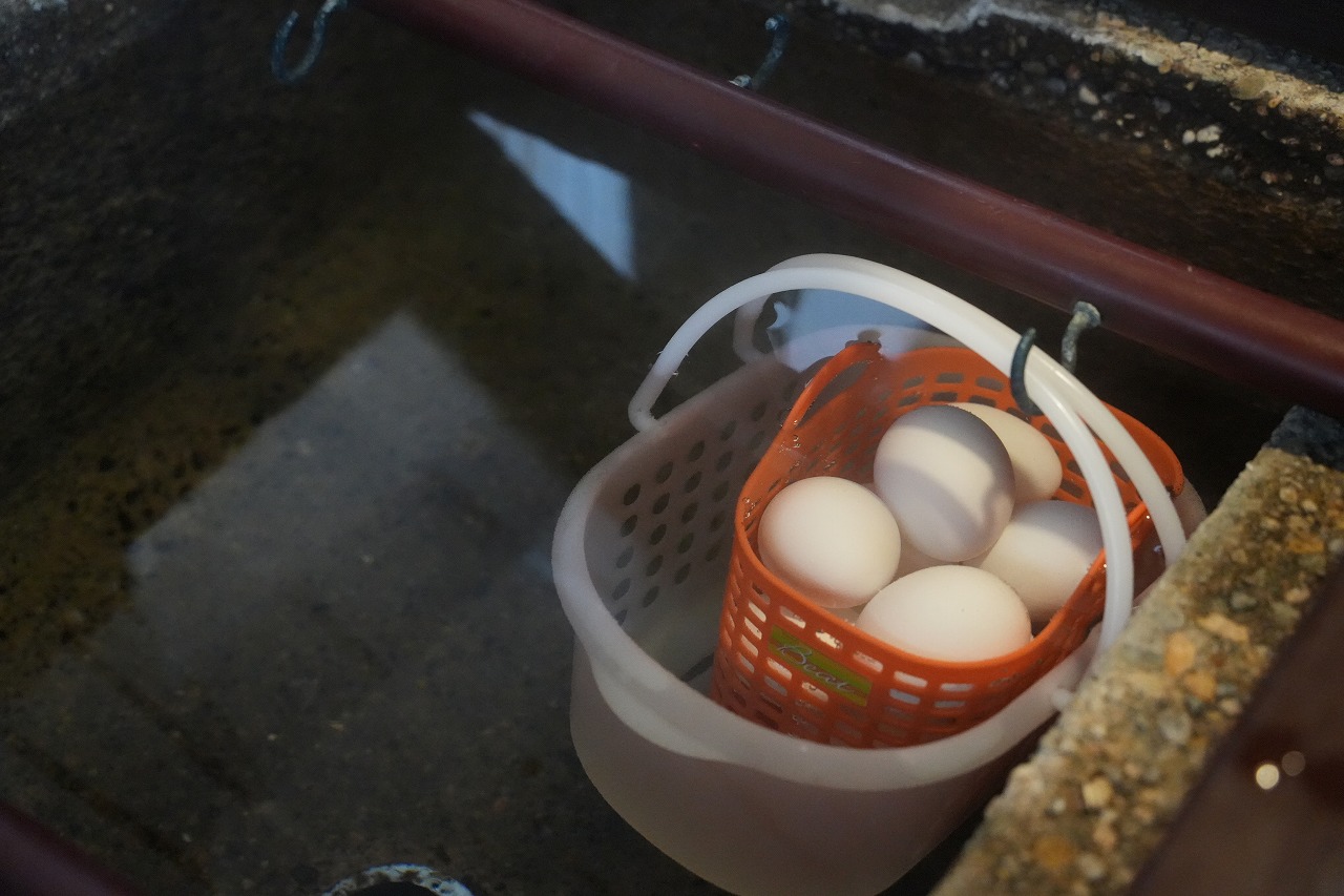 温泉たまご場・足湯